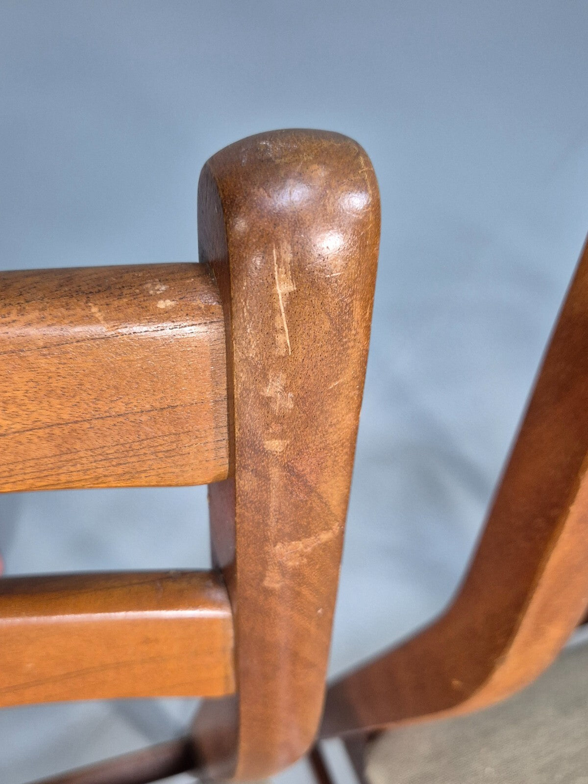 4 Danish Style Teak Dining Chairs Mid Century 1960s Retro MCM EB9694 MDIN - UKDK FURNITURE