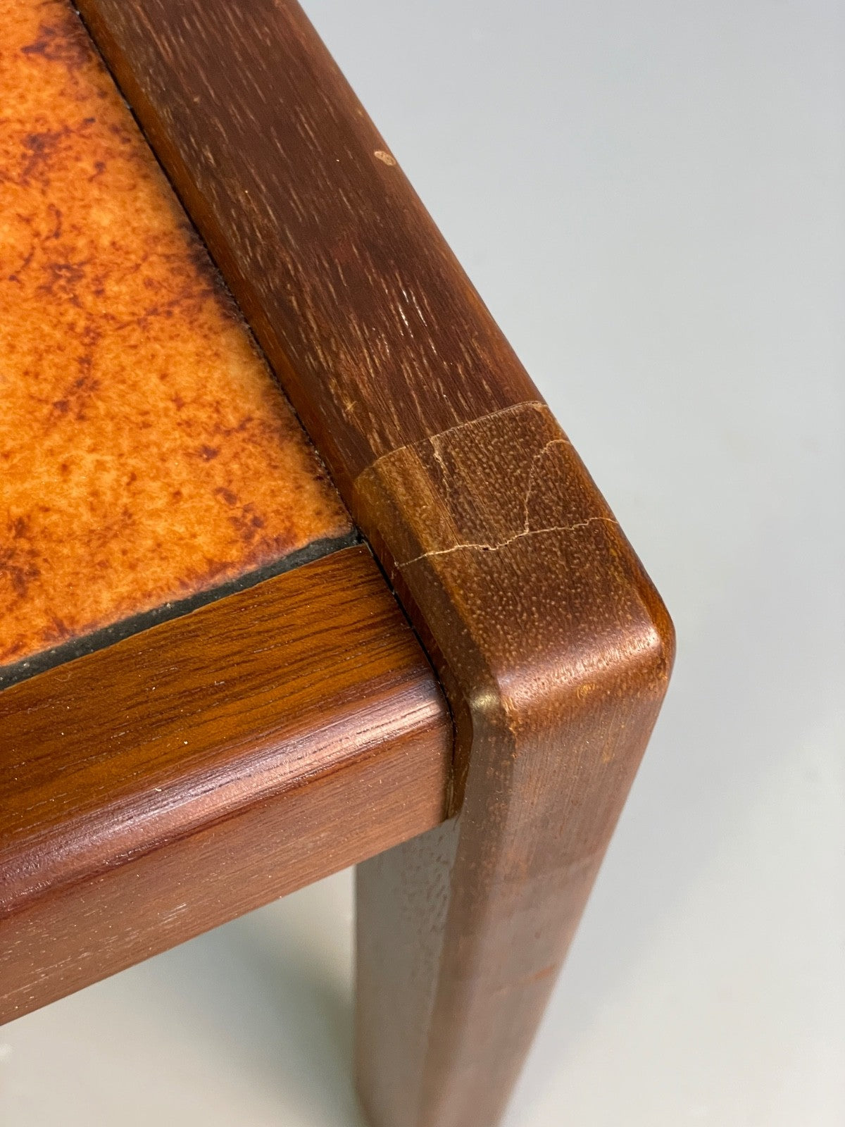 Vintage 1970s Tile Topped Teak Coffee Table Danish Retro Design EB9833 MWOO - UKDK FURNITURE
