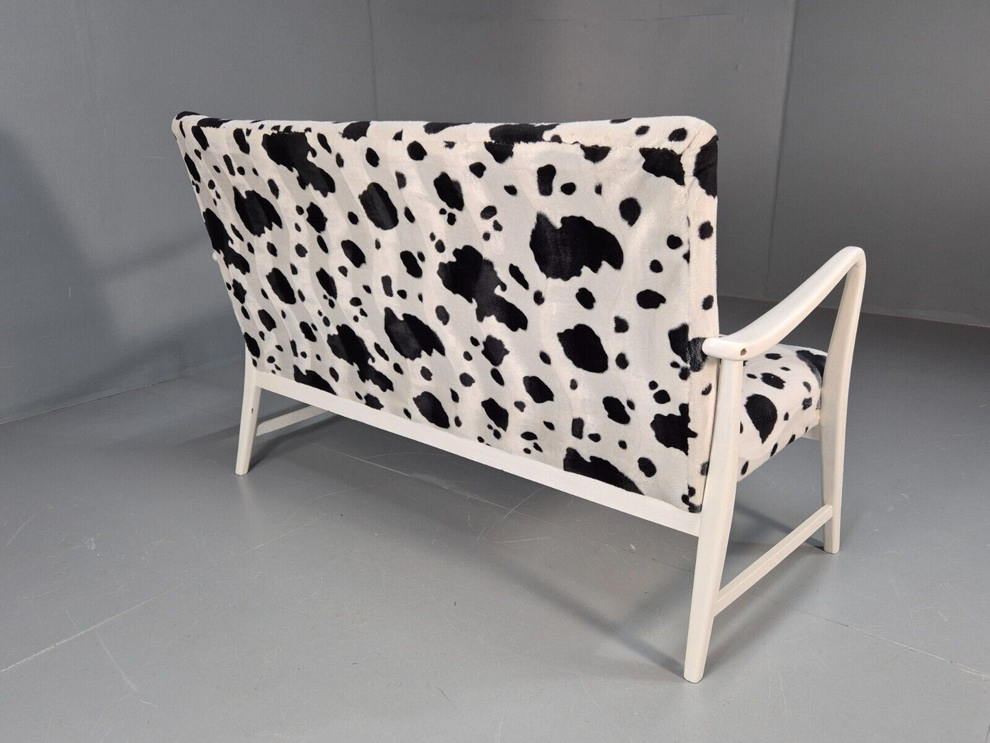 Vintage Danish Mid Century Sofa Cow Print Retro 1950s MCM EB9393 M2SS - UKDK FURNITURE
