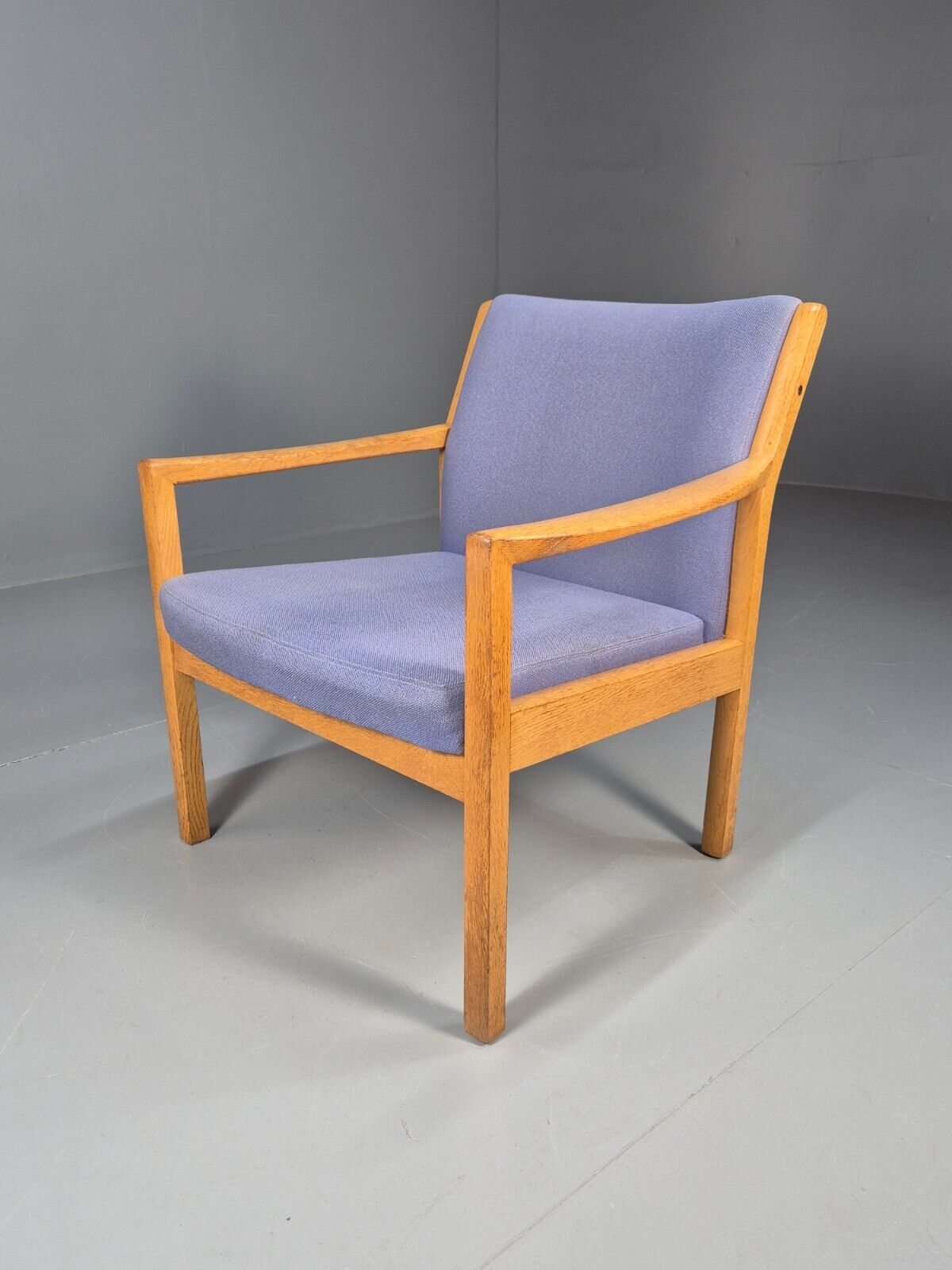 Vinrtage Danish Oak Framed Lounge Chair by Soro Stolefabrik 1990s EB9445 MNOR - UKDK FURNITURE