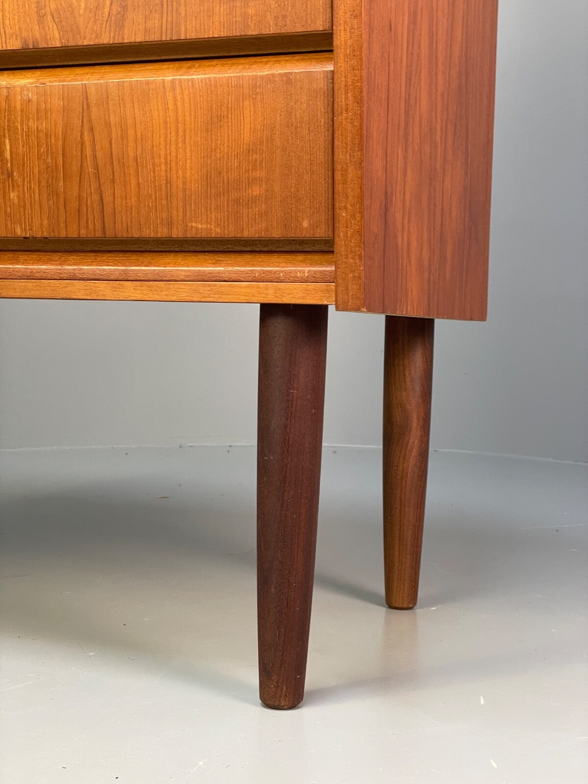 Vintage Teak Writing Desk Danish Mid Century Drawers Bureau EB8809 MWOO - UKDK FURNITURE