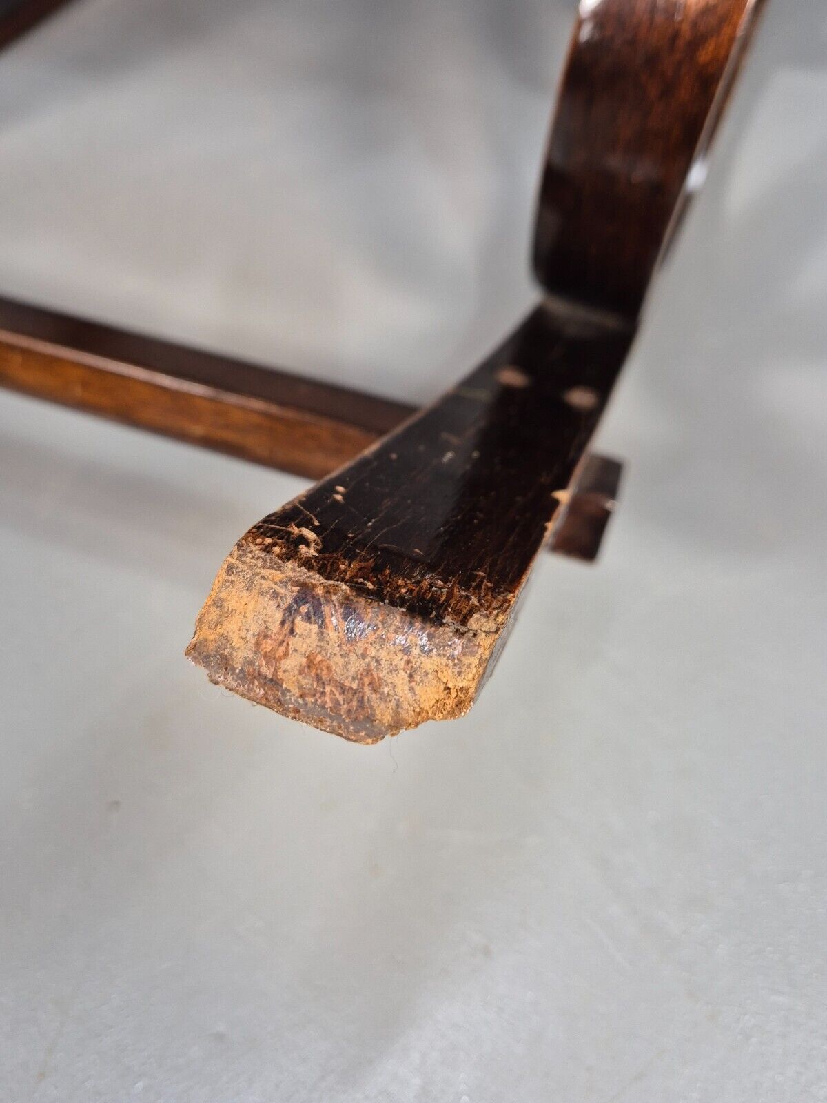 Vintage Rocking Chair Rattan and Bentwood Thonet Style 1970s Retro EB8945 VBER - UKDK FURNITURE