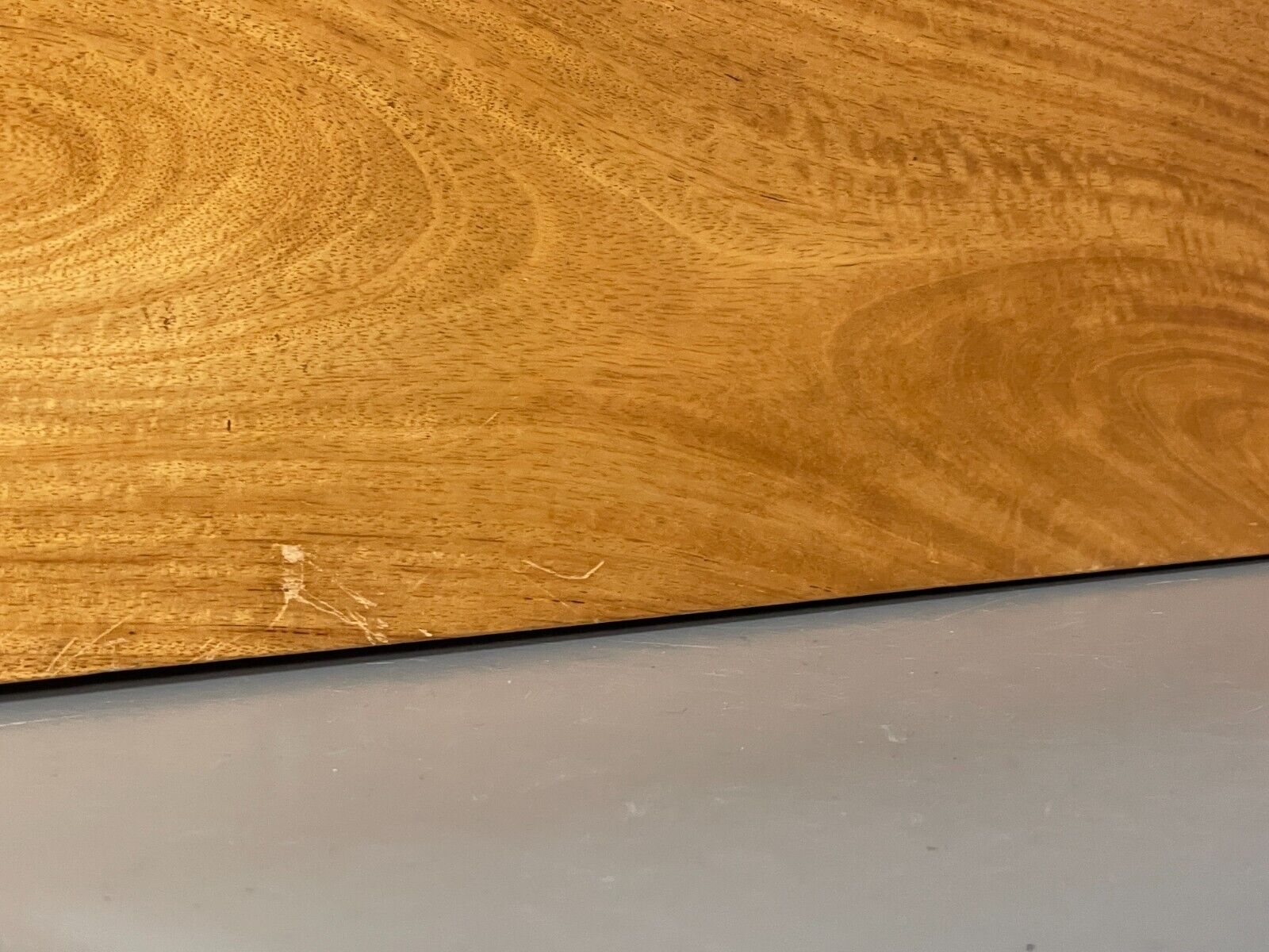 Large Rectangular Wall Mirror In A Satin Birch Wood EB8390 MWOO - UKDK FURNITURE