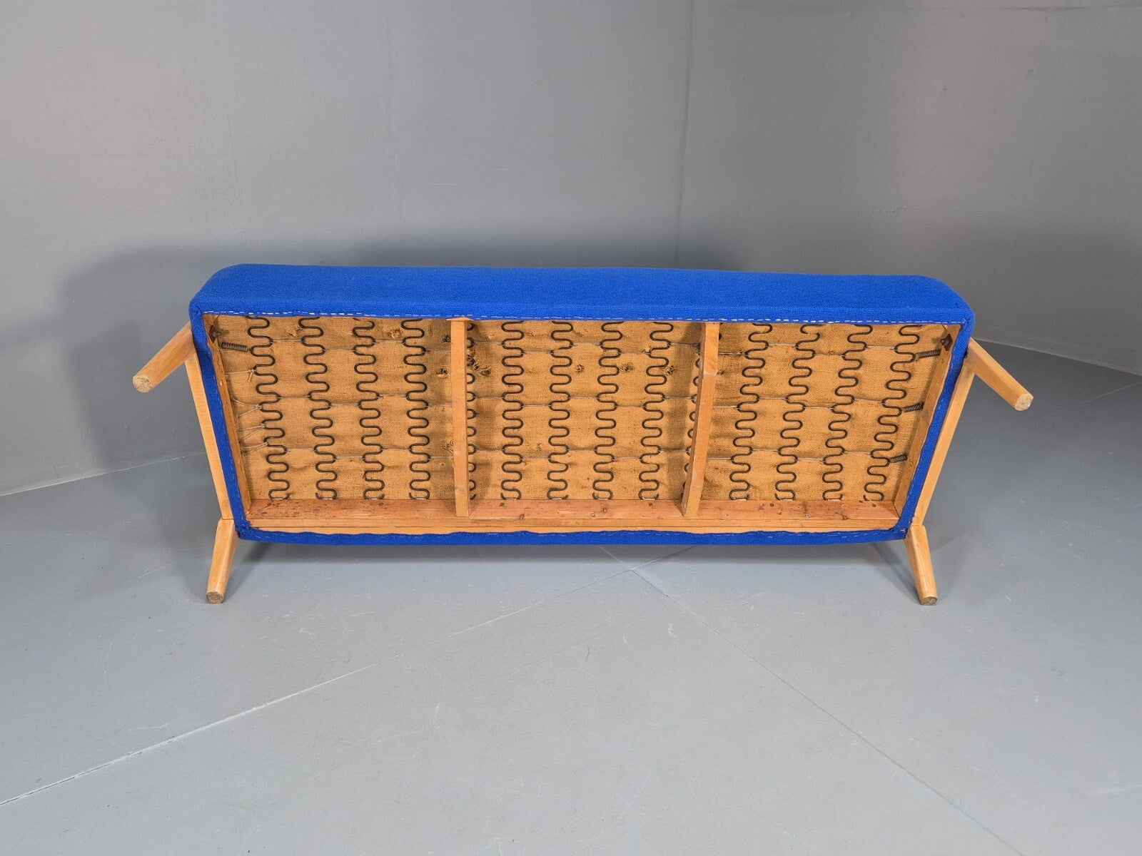 Vintage Fritz Hansen 2 Seat Sofa Soren Hansen Design 1940s MCM EB9016 M2SS - UKDK FURNITURE