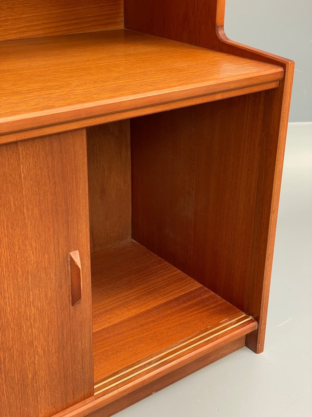 Vintage Teak Wall Unit By Gibbs Furniture 1970s Shelving Retro EB9752 MWOO - UKDK FURNITURE