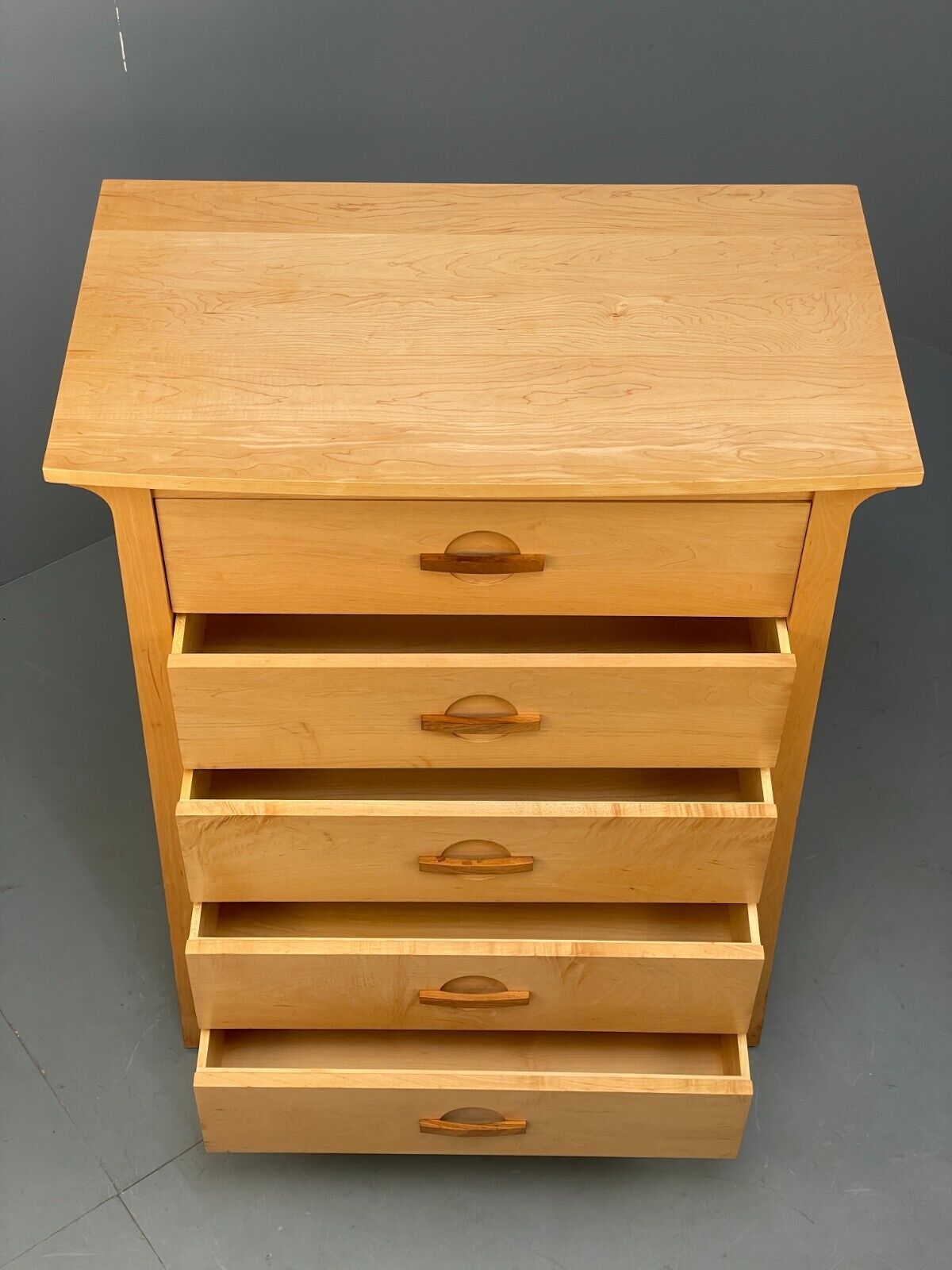Modern Solid Chest Of Drawers Berkeley By Copeland EB9121 MWOO - UKDK FURNITURE
