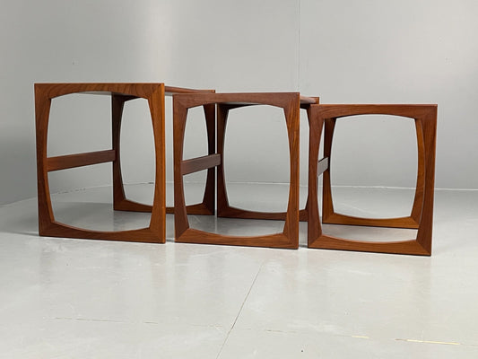 G Plan Nesting Tables Teak Quadrille Range Vintage Retro 1970s EB11678 MWOO1