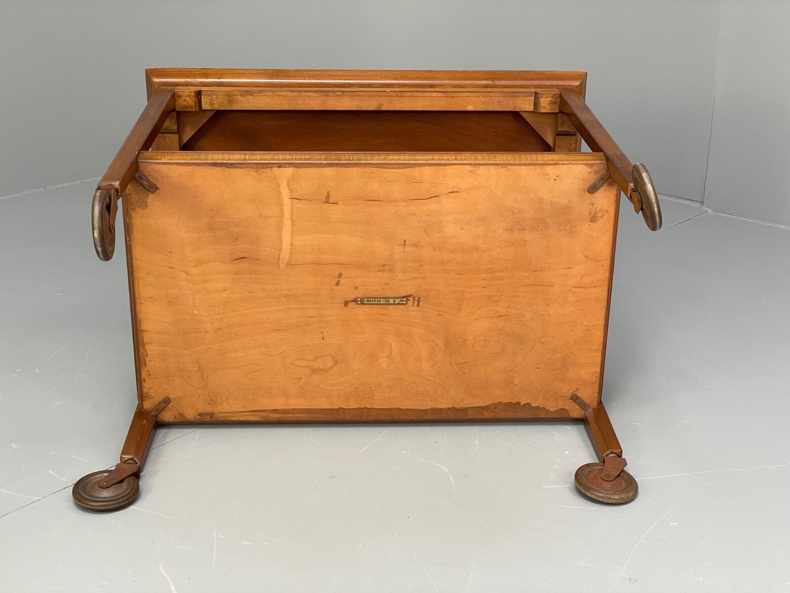 1940s Drinks Trolley For Nordiska Kompaniet Beech Mahogany EB9765 MWOO - UKDK FURNITURE