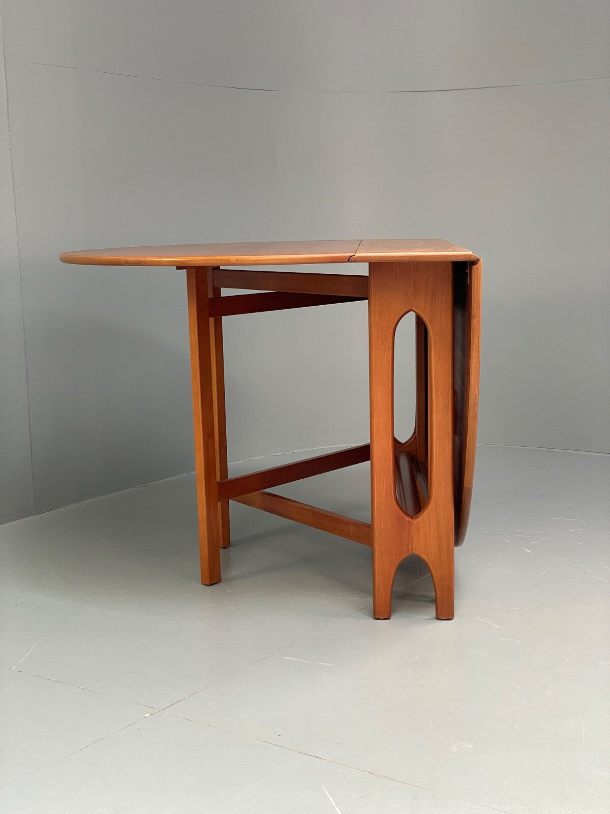 Vintage Teak Drop Leaf Dining Table By Jentique EB9767 MWOO - UKDK FURNITURE
