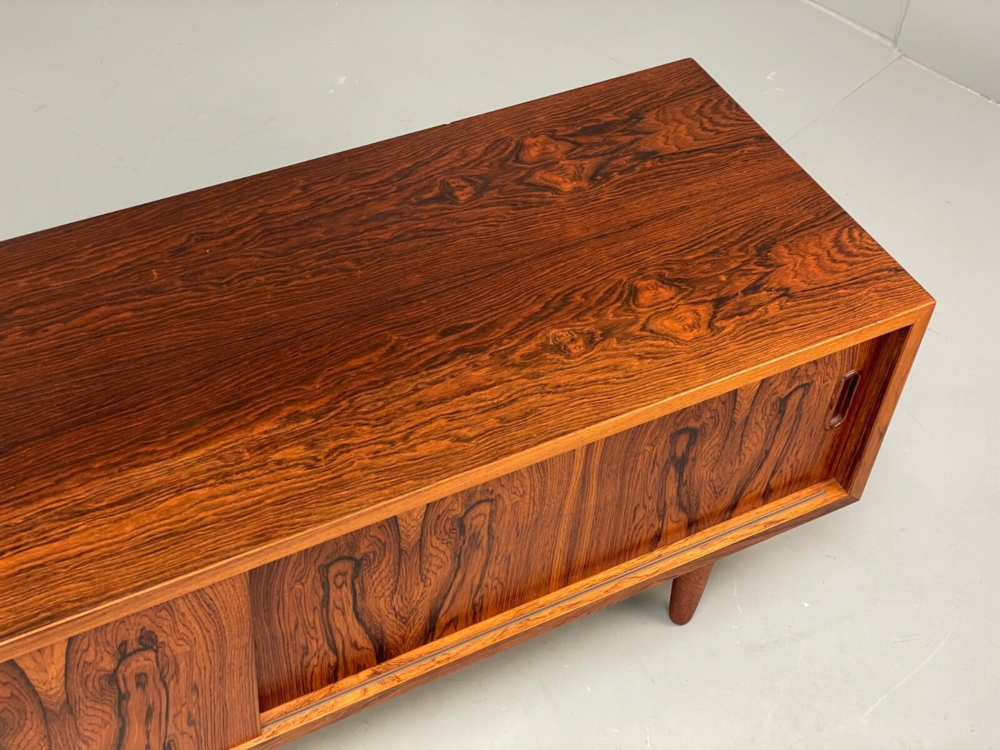 Vintage Danish Media Unit TV Stand HiFi Cabinet By Poul Hundevad EB9511 MWOO - UKDK FURNITURE