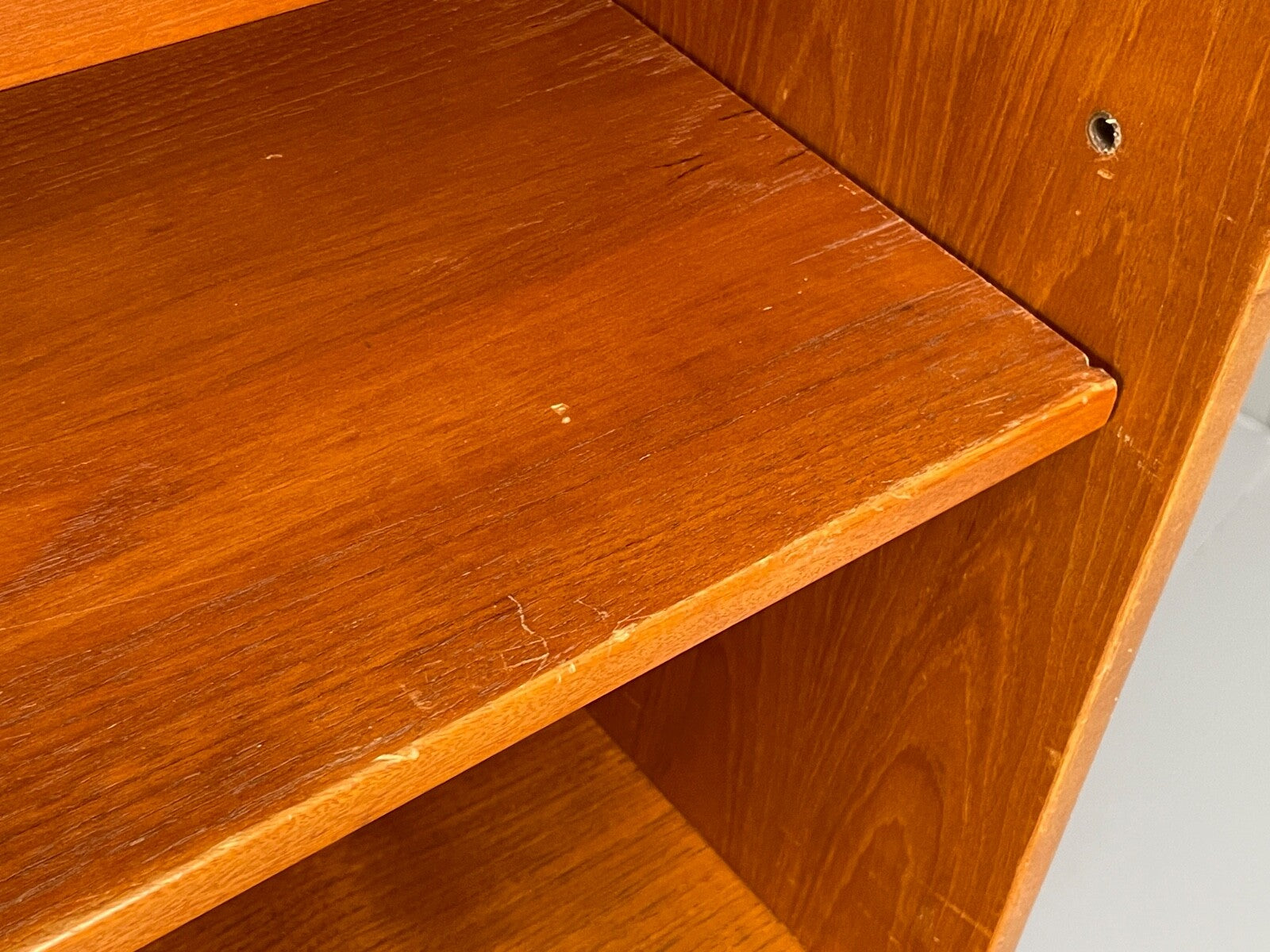 Vintage Teak Wall Unit With Drawers And Shelving 1960s Retro Design EB9739 MWOO - UKDK FURNITURE