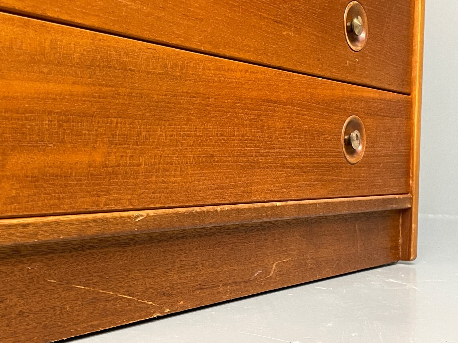 Vintage Teak Wall Unit With Drawers And Shelving 1960s Retro Design EB9739 MWOO - UKDK FURNITURE