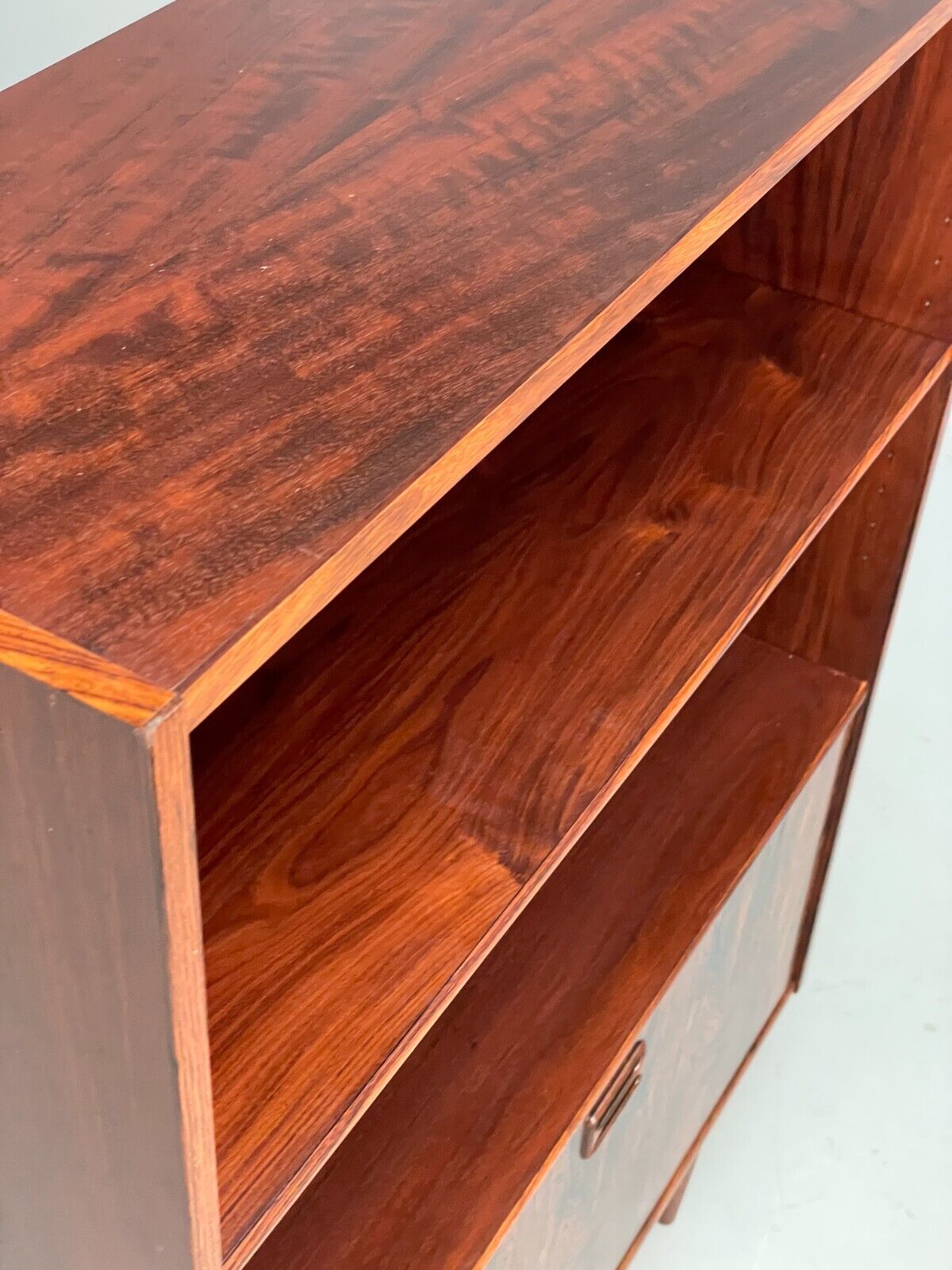 Vintage Danish Bookcase Drinks Cabinet Drop Door Torben B Nielsen EB8727 MWOO - UKDK FURNITURE