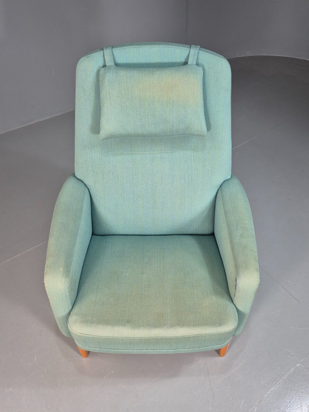 Midcentury Swedish Blue Lounge Chair By DUX 1960s Retro EB7662 MNOR - UKDK FURNITURE