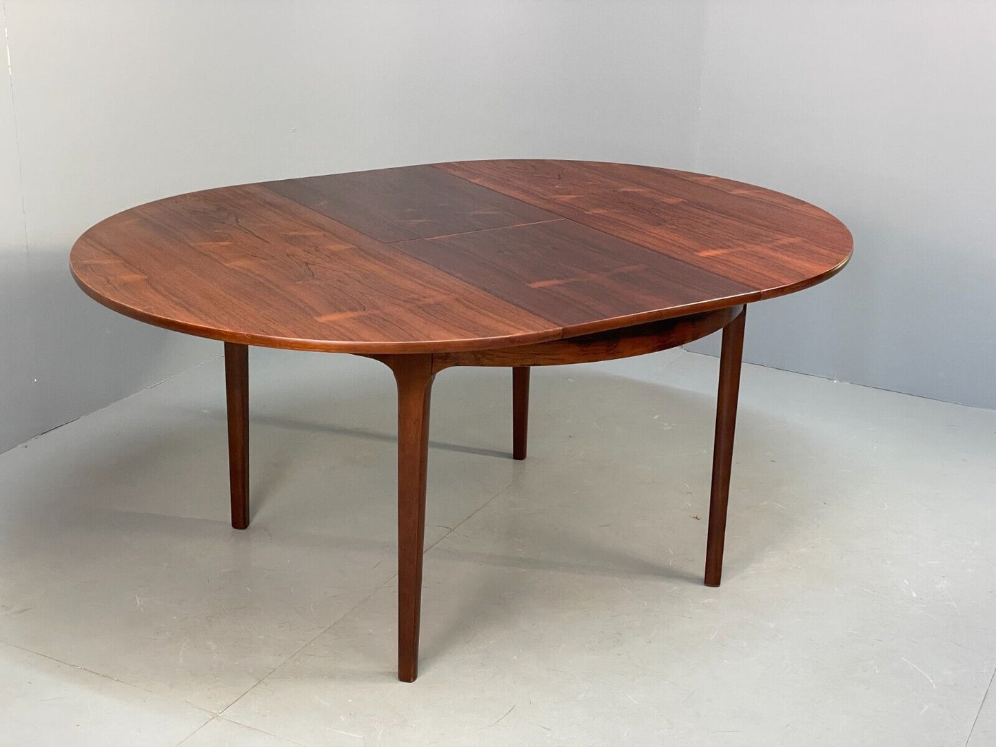 Vintage Nathan Dining Table Extending Circular Mid Century EB9126 MWOO - UKDK FURNITURE