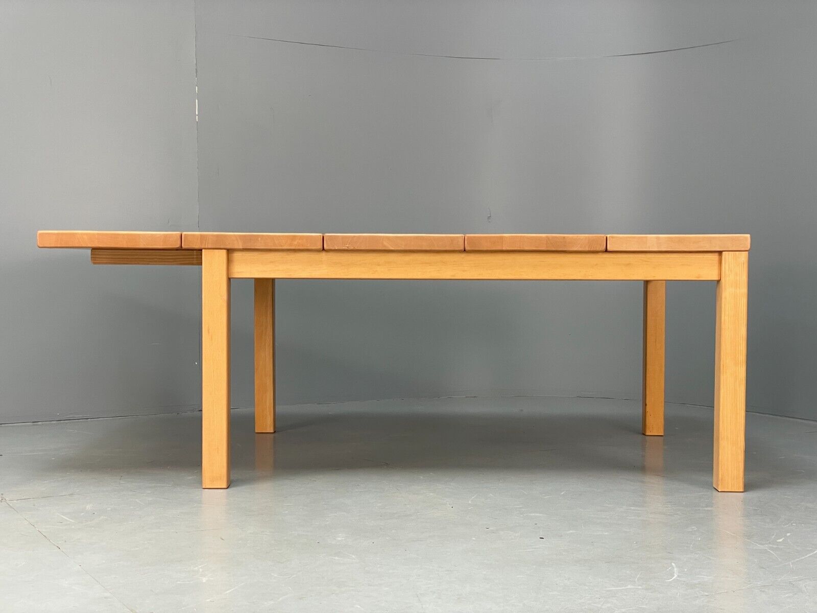 Vintage Danish Coffee Table By Rubby Solid Beech Extension EB8825 MWOO - UKDK FURNITURE