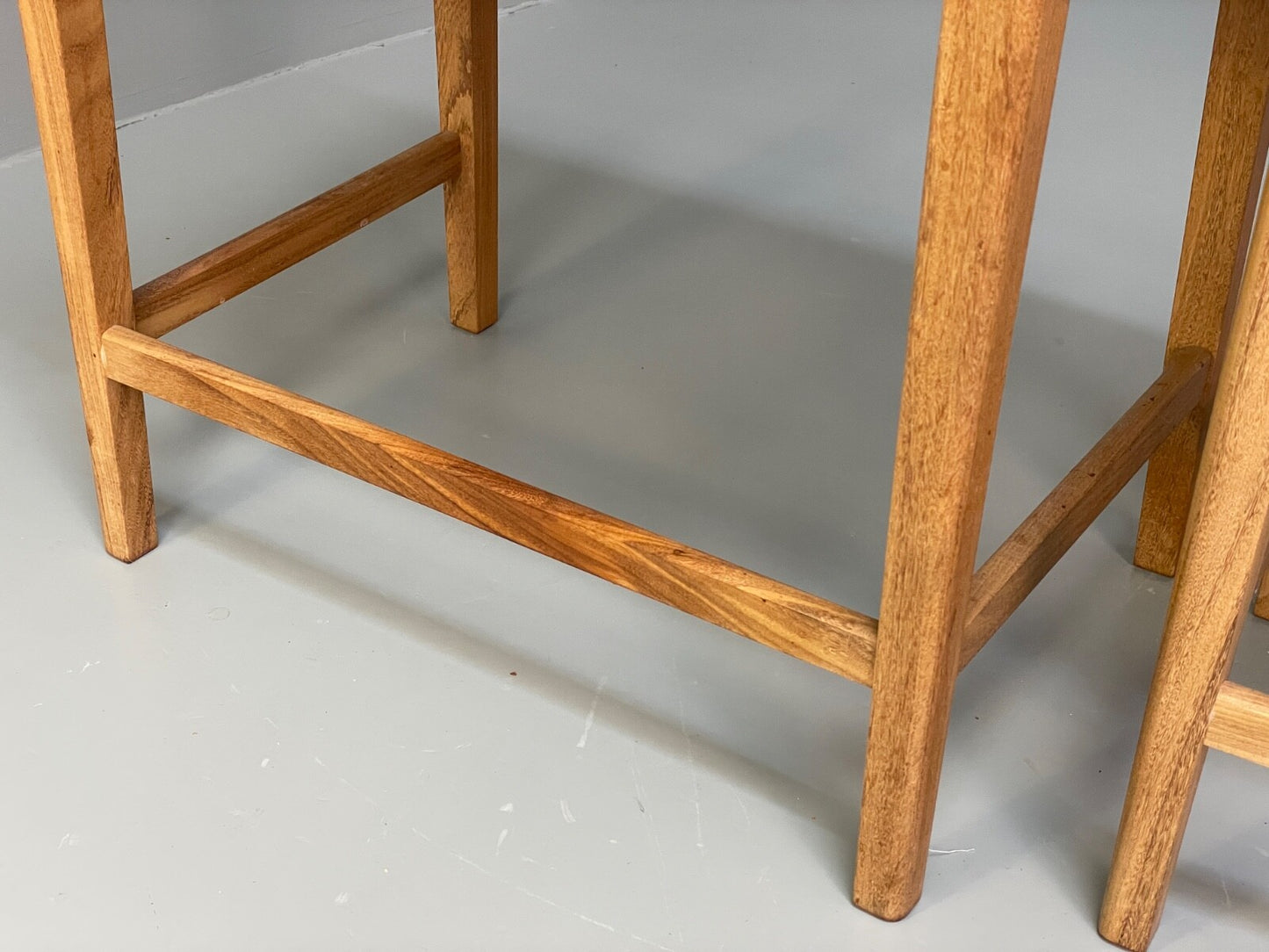 Vintage Solid Teak Nesting Tables Mid Century EB9755 MWOO - UKDK FURNITURE