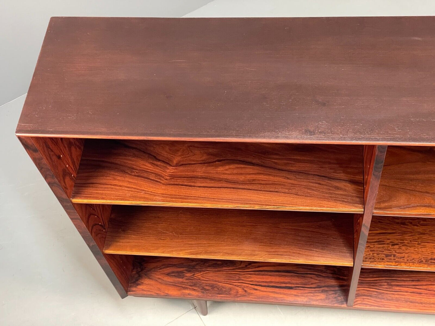 Vintage Danish Shelving Unit By Brouer Adjustable Retro Storage EB9111 MWOO - UKDK FURNITURE