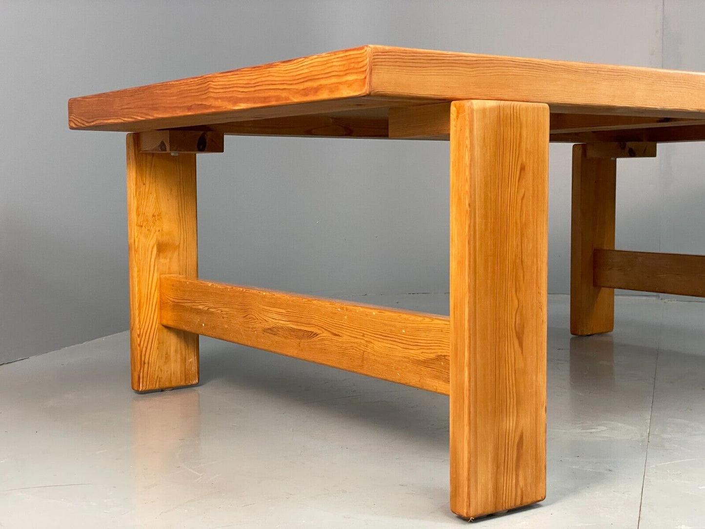 Vintage Mid Century Swedish Pine Coffee Table EB7552 MWOO - UKDK FURNITURE