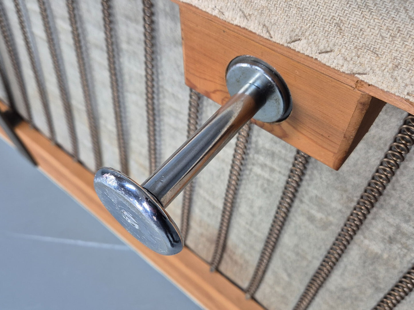 A Vintage Hans Wegner GE300 3 Seat Sofa in Original Wool MCM Retro EB9355 M3SS - UKDK FURNITURE