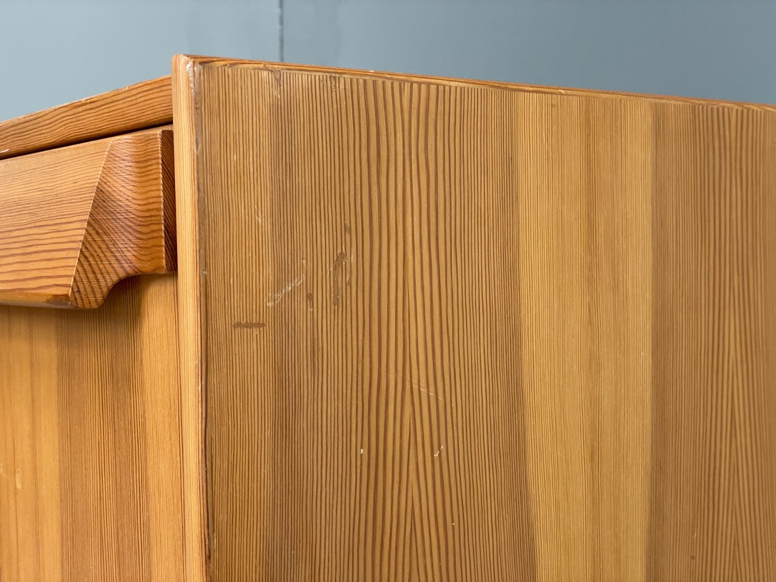 Vintage Czechoslovakian Pine Cupboard Modernist Style 1980s EB6907 MWOO - UKDK FURNITURE
