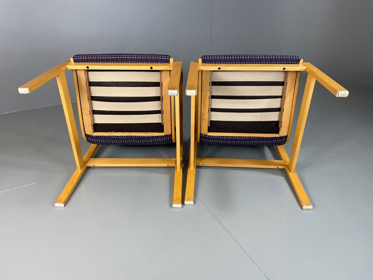 Two Farstrup Bentwood Chairs, Aalto Style, Retro, Vintage MCM EB4876 MBEN - UKDK FURNITURE
