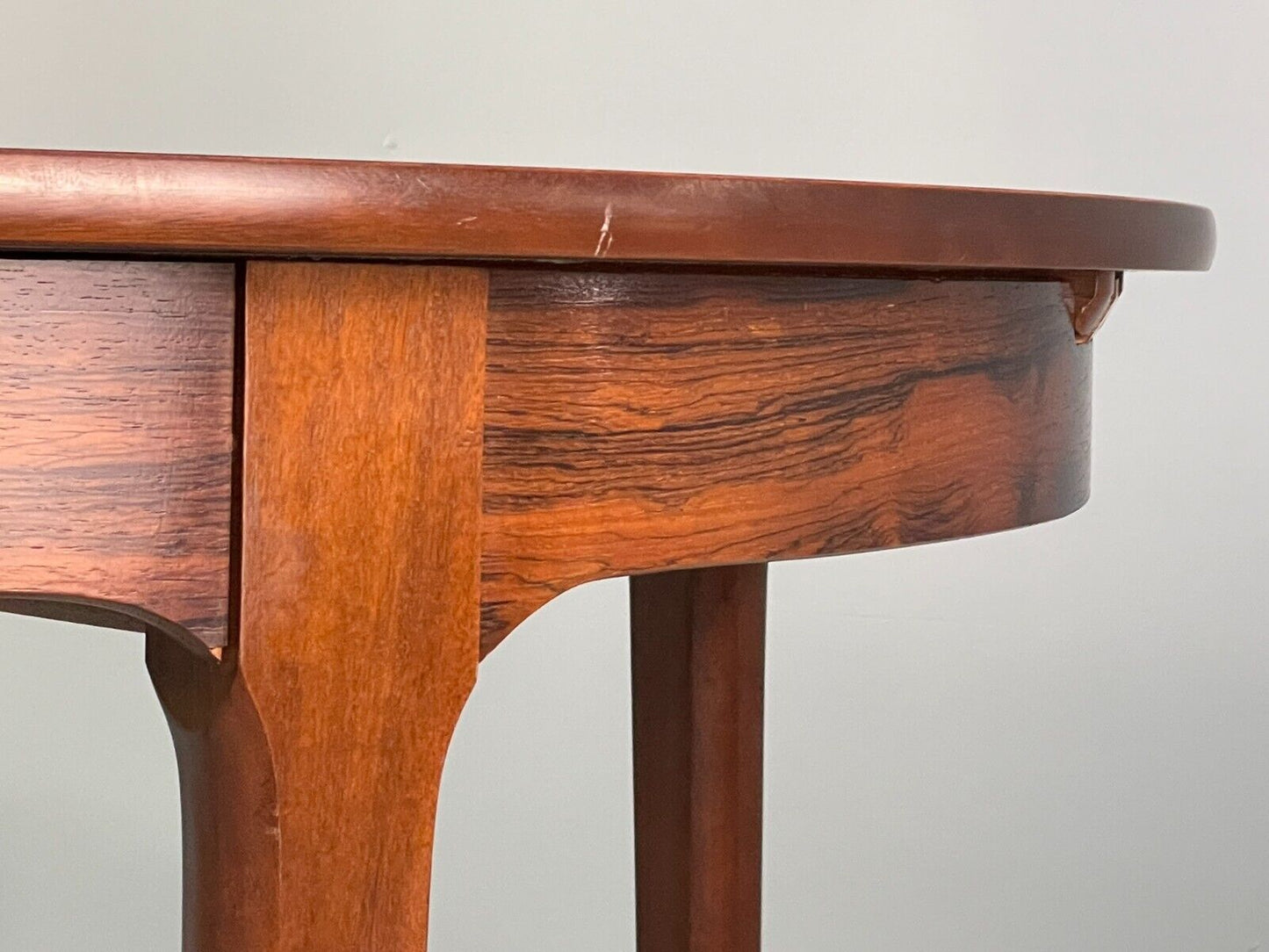 Vintage Nathan Dining Table Extending Circular Mid Century EB9126 MWOO - UKDK FURNITURE