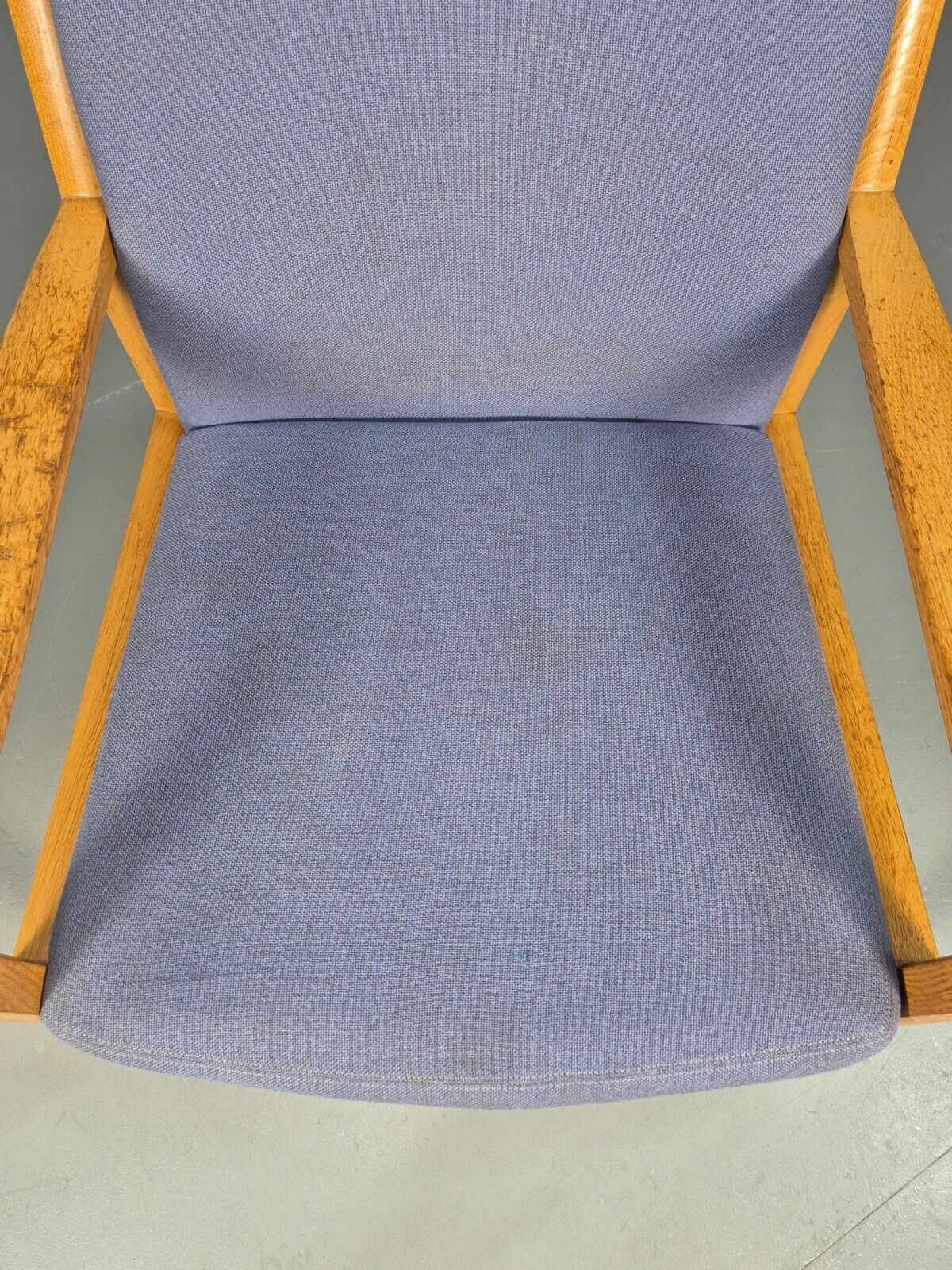 Vinrtage Danish Oak Framed Lounge Chair by Soro Stolefabrik 1990s EB9445 MNOR - UKDK FURNITURE