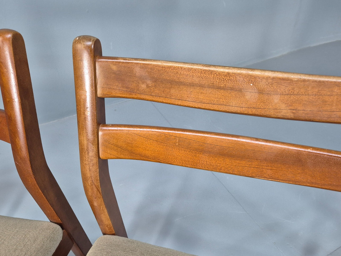 4 Danish Style Teak Dining Chairs Mid Century 1960s Retro MCM EB9694 MDIN - UKDK FURNITURE