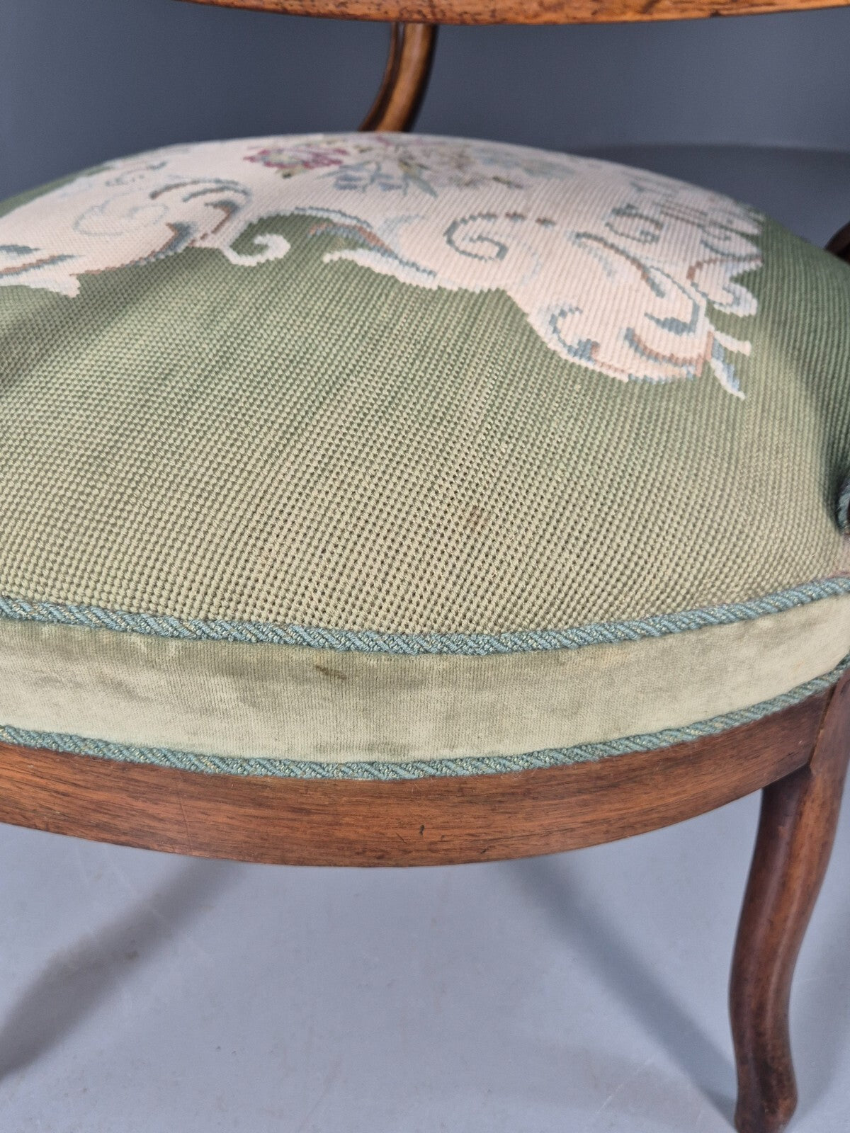 Vintage Danish Fauteuil Rococo French Style 1900s Revival Antique EB9601 VCAR - UKDK FURNITURE