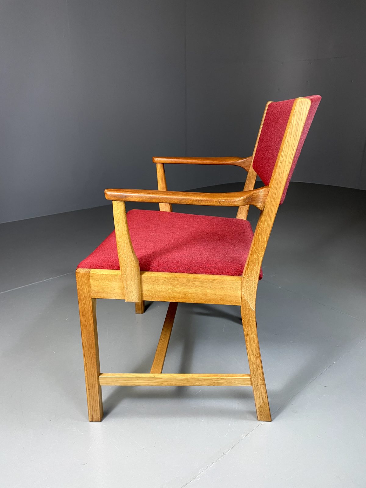Vintage Danish Oak and Teak Desk Chair, MCM, Retro, 1950s, 1960s, EB5384 MDIN - UKDK FURNITURE