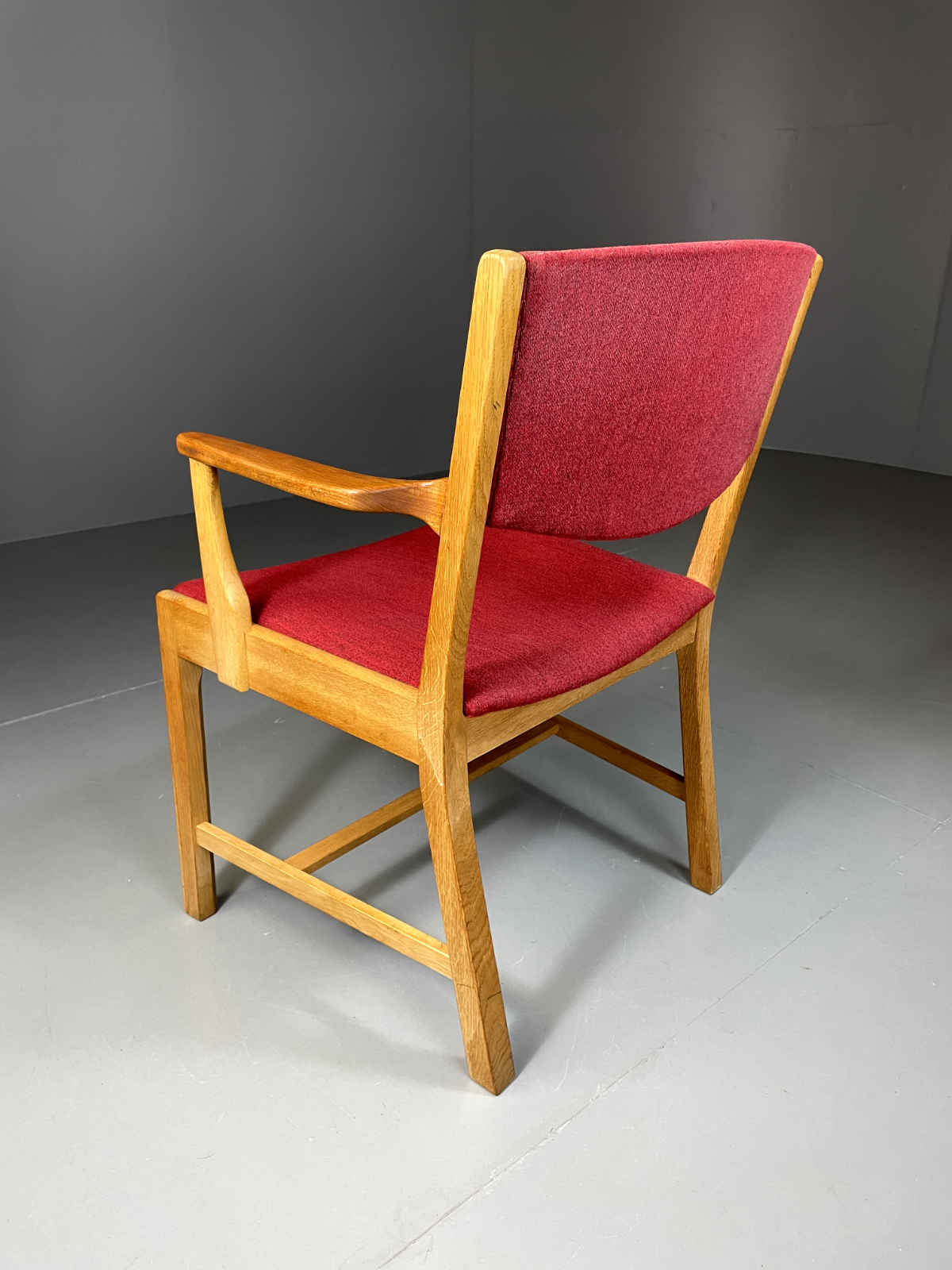 Vintage Danish Oak and Teak Desk Chair, MCM, Retro, 1950s, 1960s, EB5384 MDIN - UKDK FURNITURE