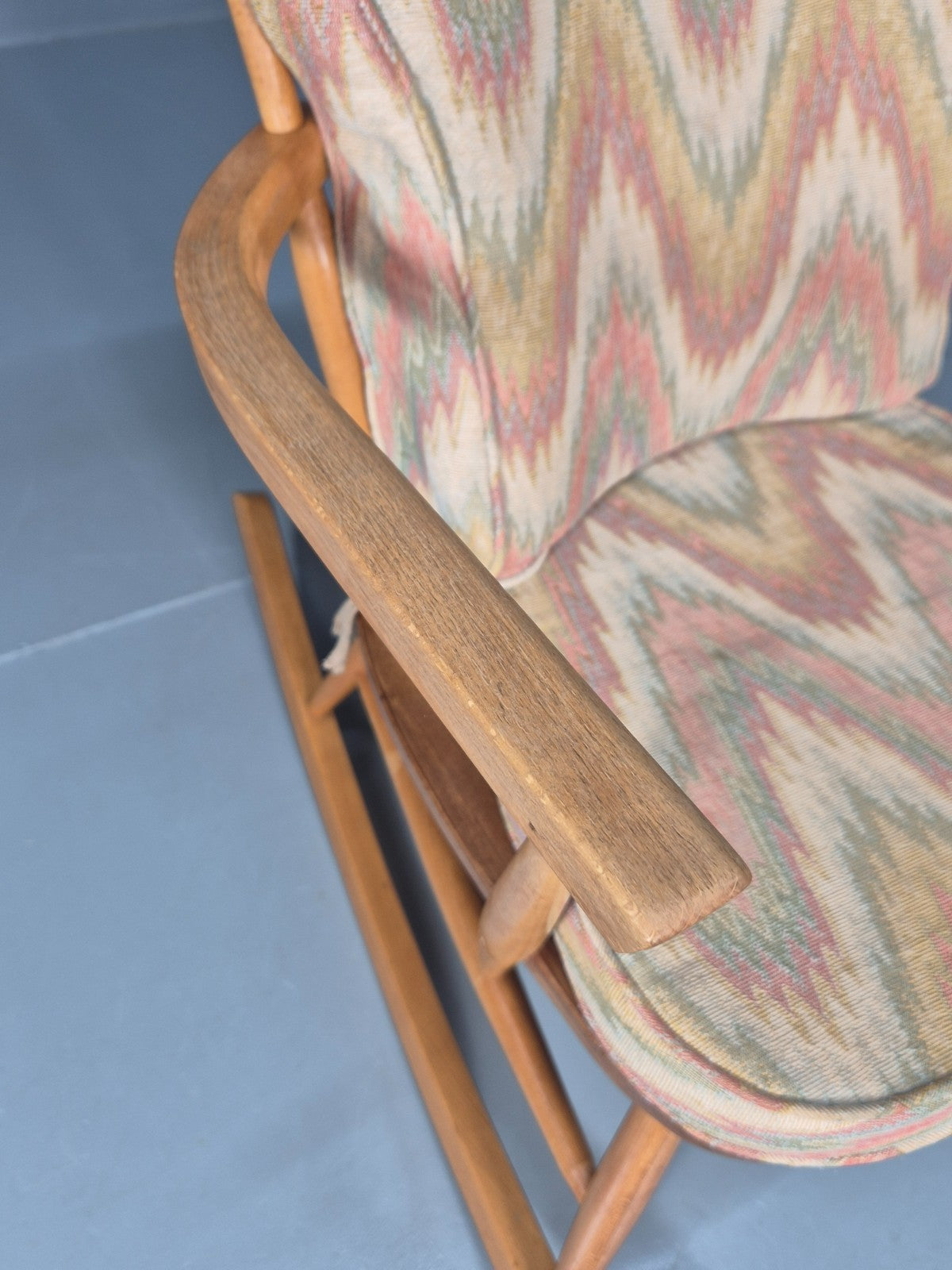 Mid Century Rocking Chair Scandinavian Design 1960s Retro EB10924 MNOR14