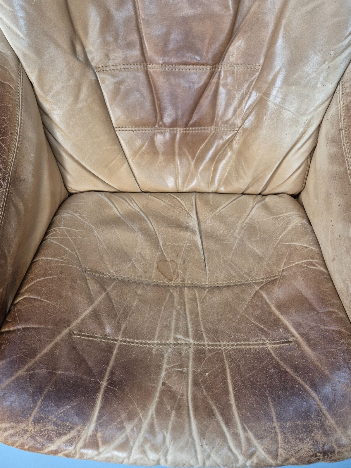 Vintage Danish Skippers Bentwood and Leather Apollo Lounge Chair EB9268 MBEN - UKDK FURNITURE