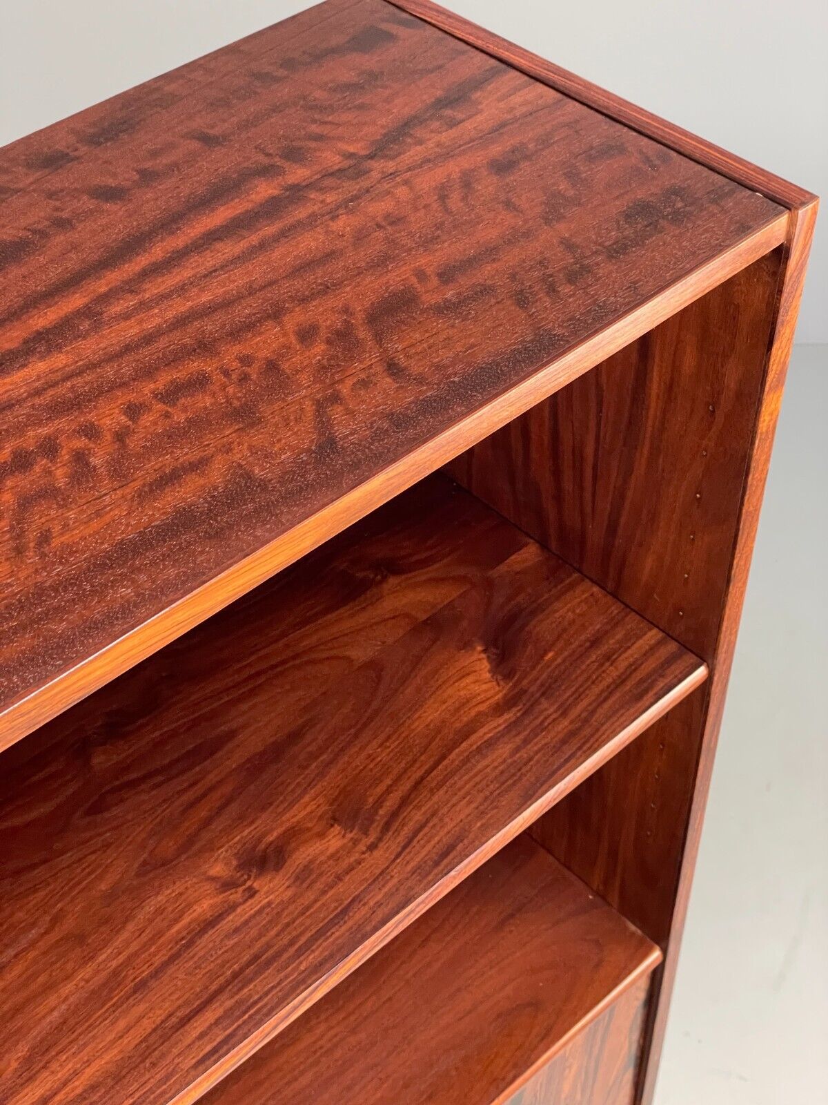 Vintage Danish Bookcase Drinks Cabinet Drop Door Torben B Nielsen EB8727 MWOO - UKDK FURNITURE