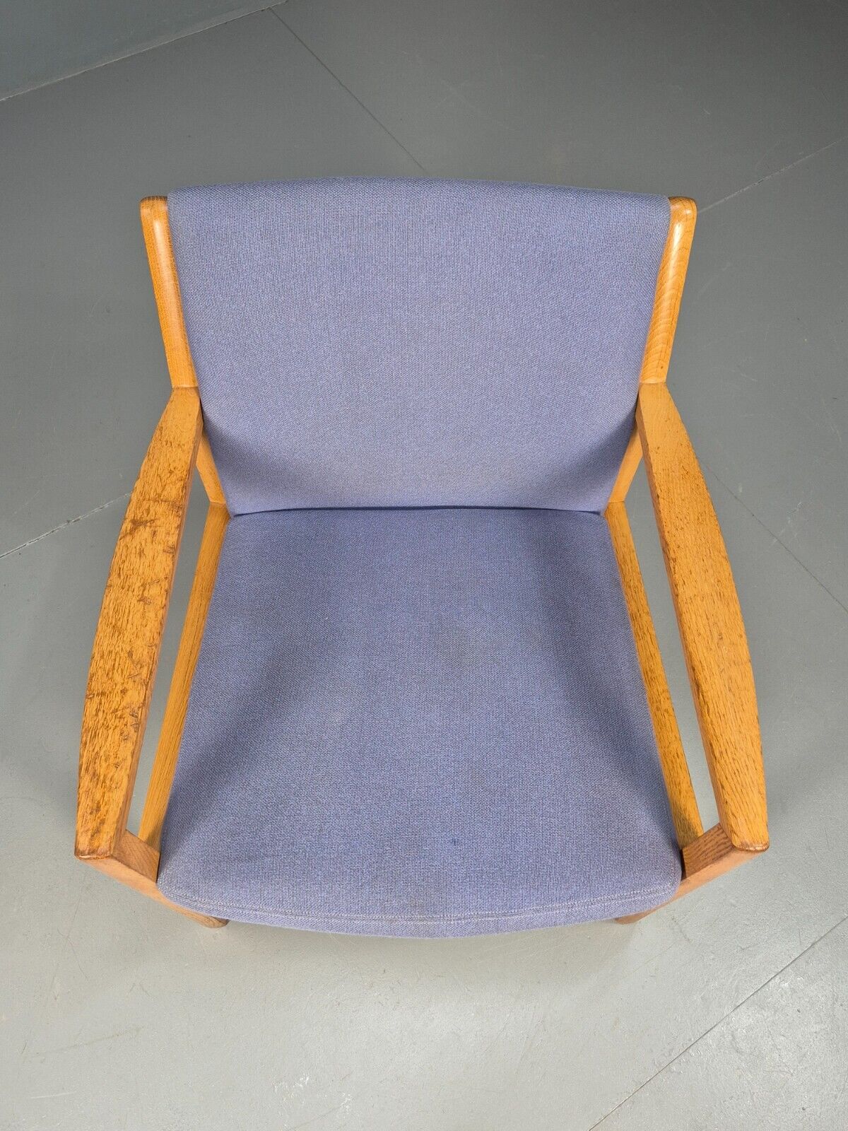 Vinrtage Danish Oak Framed Lounge Chair by Soro Stolefabrik 1990s EB9445 MNOR - UKDK FURNITURE