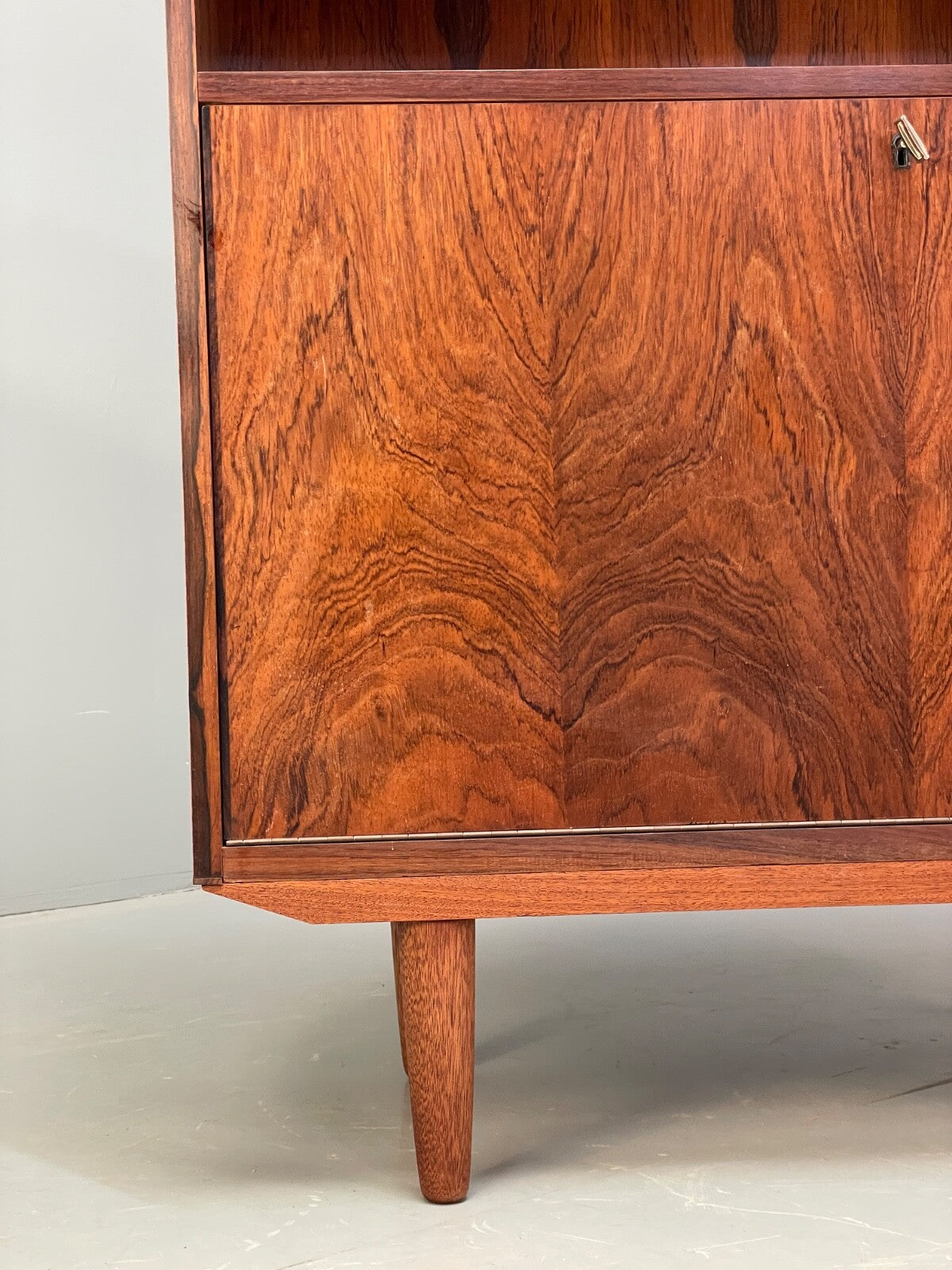 Vintage Danish Drinks Cabinet Shelving Unit 1960s Mid Century EB9506 MWOO - UKDK FURNITURE