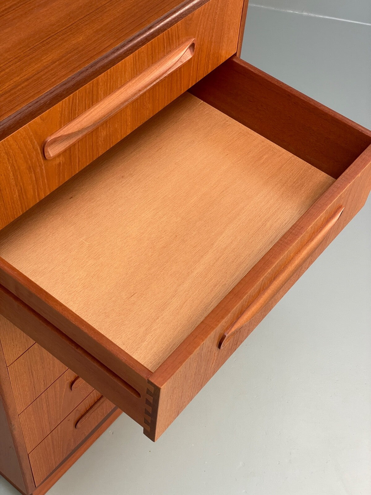 Vintage G Plan Teak Chest Of Drawers Tallboy Fresco Range Retro EB9738 MWOO - UKDK FURNITURE