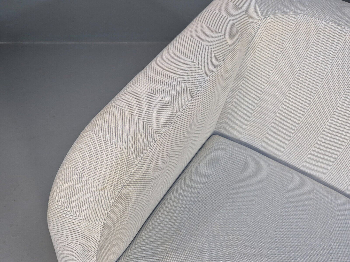 Vintage Swedish 2 Seat Sofa Blue Wool MId century Retro 1970s EB7669 M2SS - UKDK FURNITURE