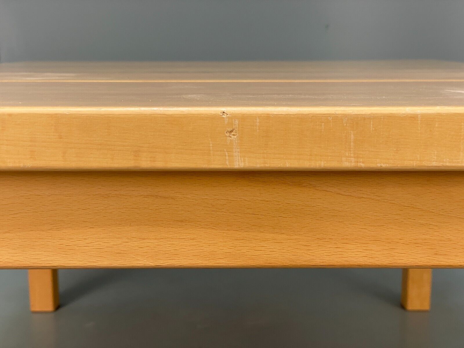 Vintage Danish Coffee Table By Rubby Solid Beech Extension EB8825 MWOO - UKDK FURNITURE