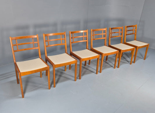 6 Vintage Mid Century Finnish Dining Chairs by Stockmann ab 1970s EB3473 MDIN - UKDK FURNITURE