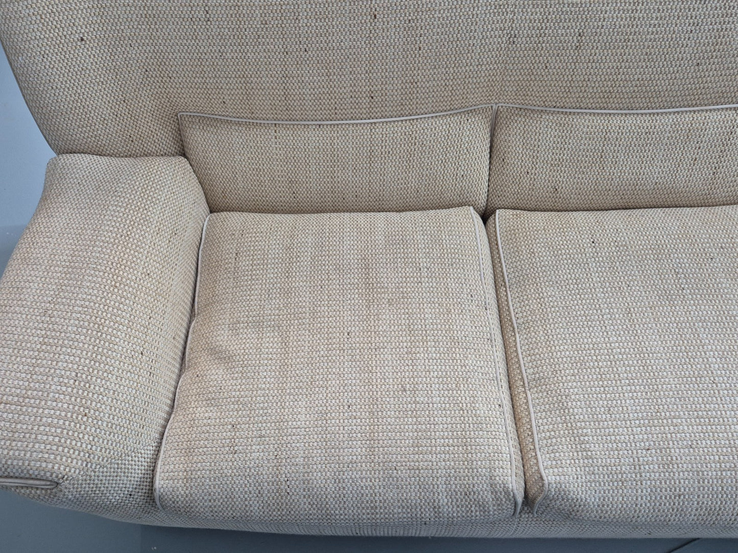 Afra and Tobia Scarpa for B and B Italia Three Seater Lauriana 80s EB11005 V3SS21