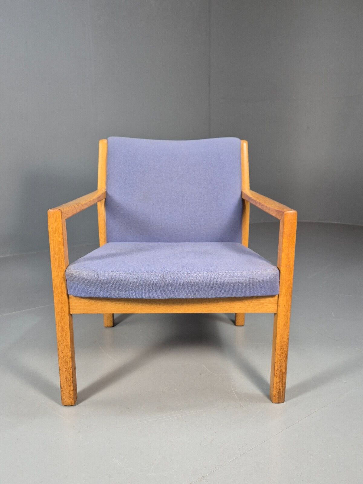 Vinrtage Danish Oak Framed Lounge Chair by Soro Stolefabrik 1990s EB9053 MNOR - UKDK FURNITURE