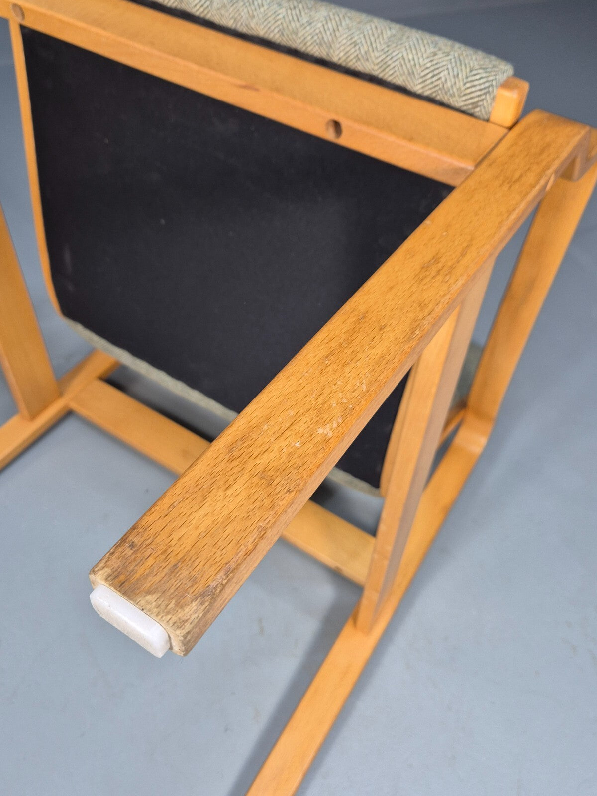 Vintage Danish Farstrup Bentwood `Lounge Chair New Upholstery 1970s EB4877 MBEN - UKDK FURNITURE