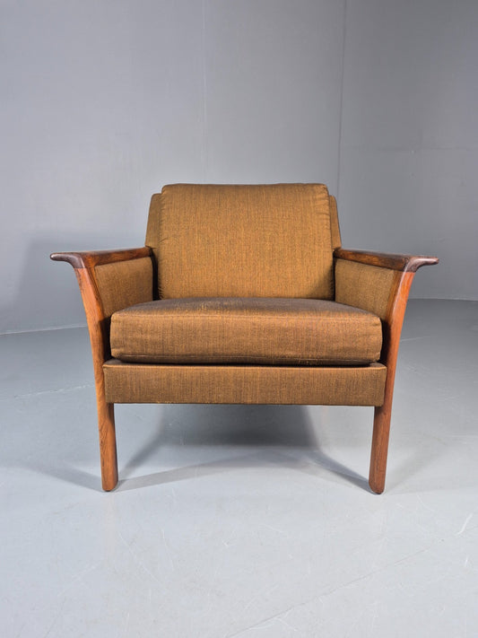 Vintage Midcentury Lounge Chair Swedish 1960s Retro Bro Anderssons EB11103 MNOR1