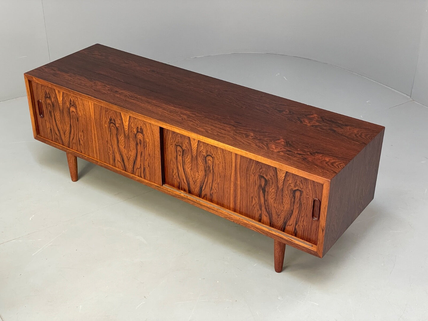Vintage Danish Media Unit TV Stand HiFi Cabinet By Poul Hundevad EB9511 MWOO - UKDK FURNITURE