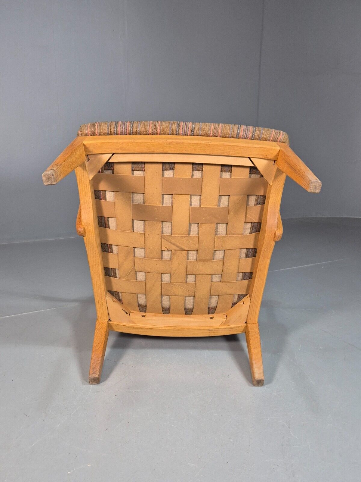 Vintage Swedish Oak Lounge Chair Designer Carl Malmsten EB7746 MNOR - UKDK FURNITURE