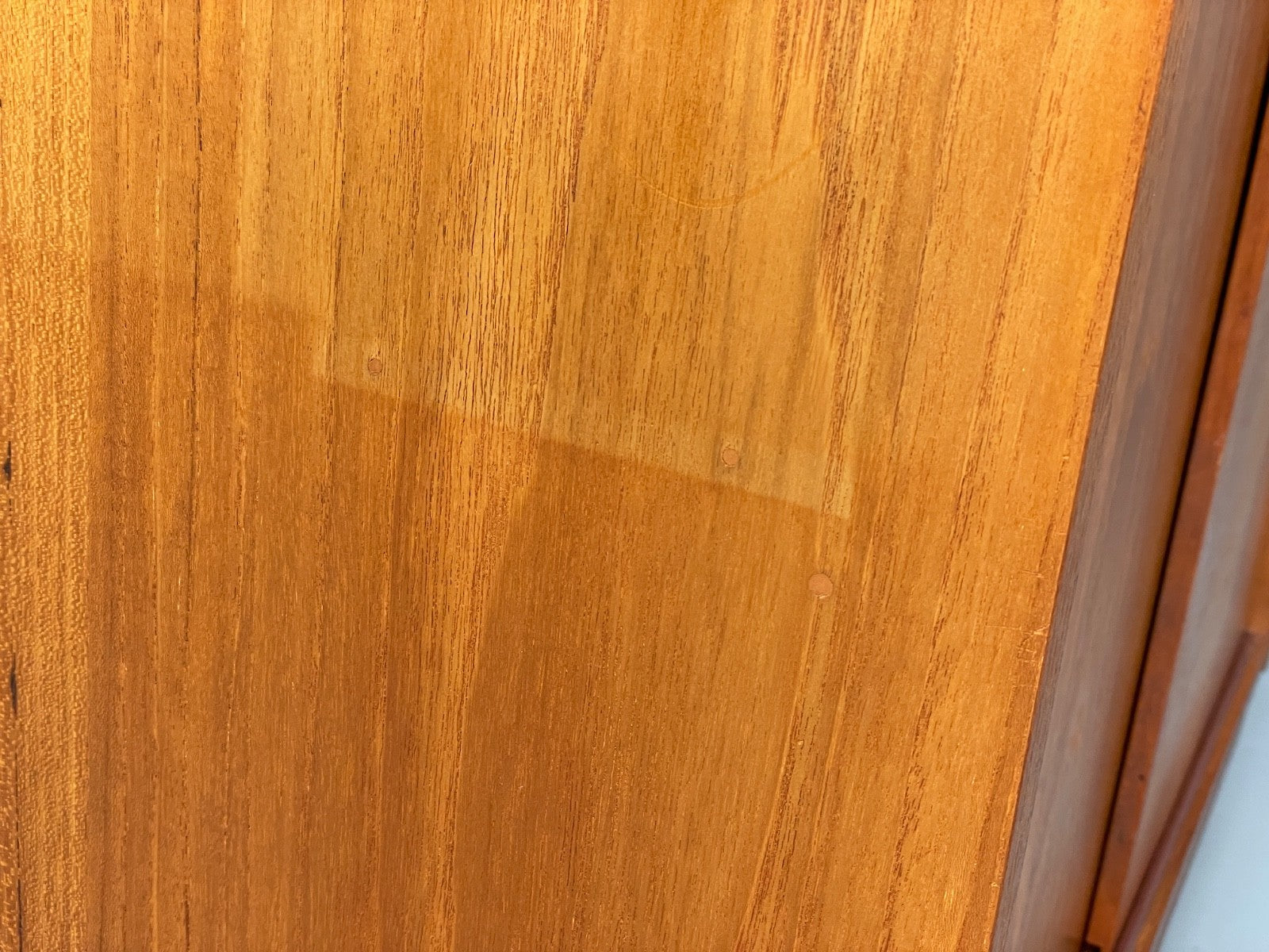 Vintage Danish Teak Cabinet 1970s Retro Sliding Doors Shelf EB9835 MWOO - UKDK FURNITURE