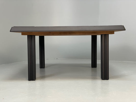 Vintage Tiled Coffee Table Danish 1980s Charcoal Grey Square EB10963 MWOO1