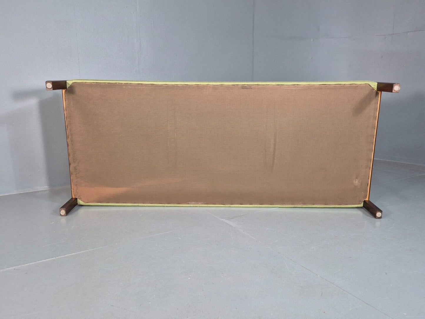 Vintage Midcentury Danish Three Seat Green Sofa Rosewood EB7741 M3SS - UKDK FURNITURE